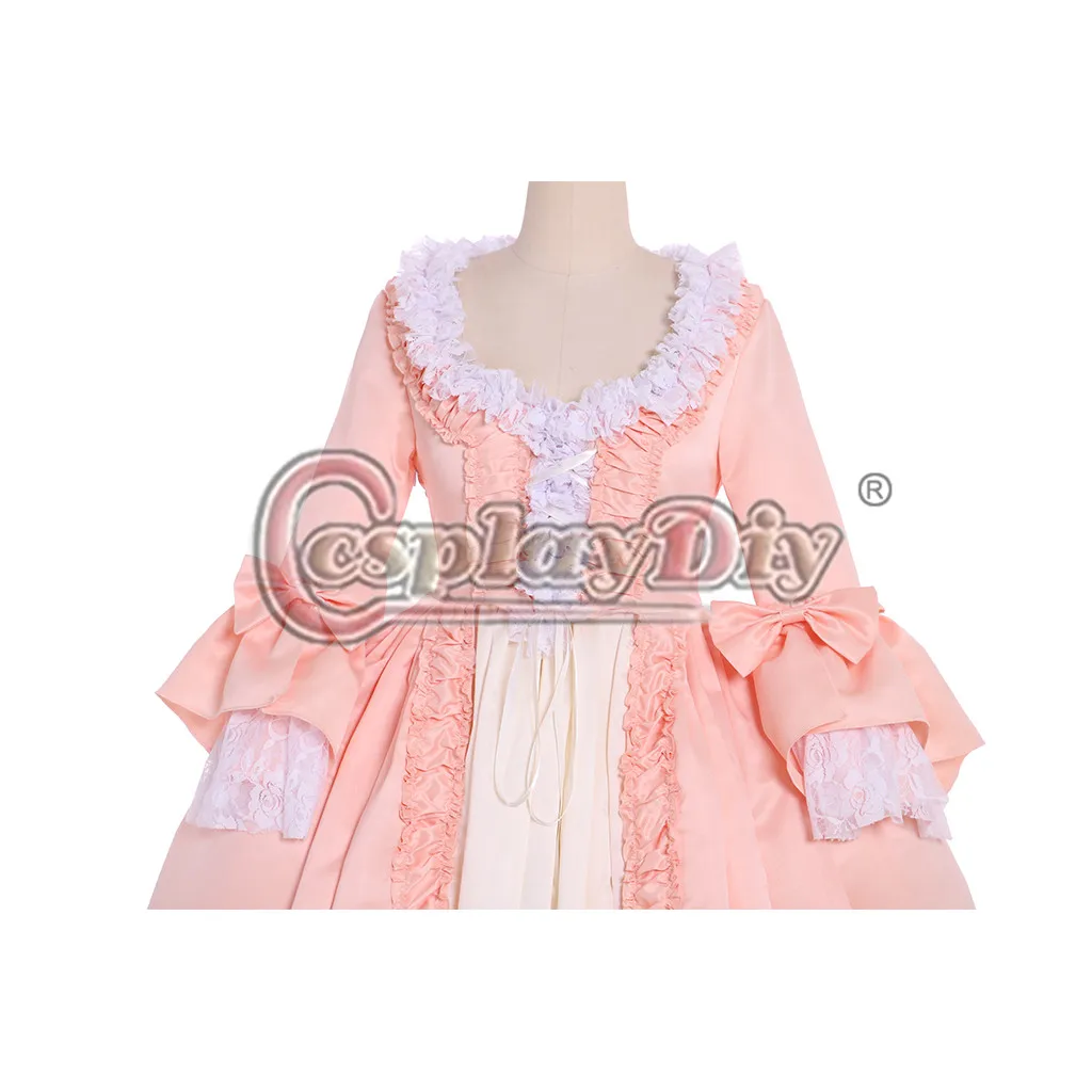 Cosplaydiy Marie Antoinette Rococo Pink Gown Dress Vicatoian British Women Fancy Wedding Custom Made L320 | Тематическая одежда и