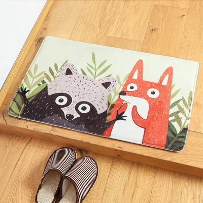 NEW European Bath Mat Animal Plant Cute Fish Bathroom Kitchen Carpet Doormats for Living Room Anti-Slip Rug Tapete tapis navidad | Дом и сад