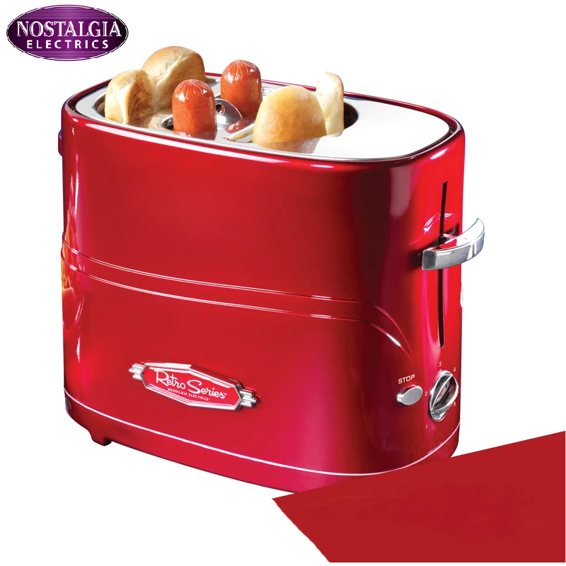 

Household Automatic MIni Breakfast Making Machine American Hot Dog Machine Bread Sausage Maker Toast Furnace