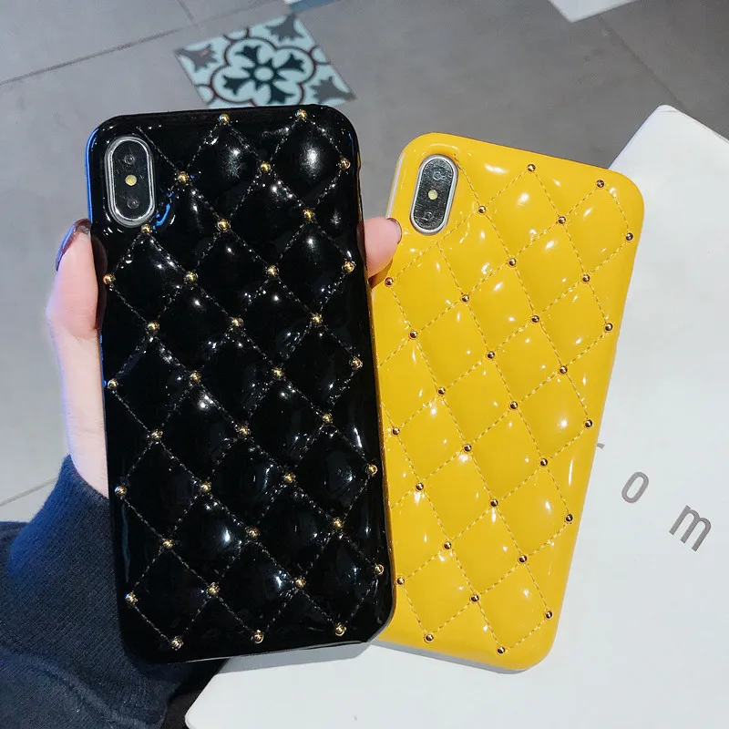 Чехол из искусственной кожи с бриллиантами для iphone XS MAX XR X 10 7 8 6 6S Plus роскошный