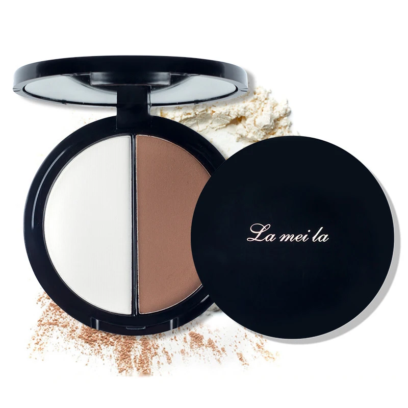 2 вида цветов отбеливающая хайлайтер бронзатор основа палитра водостойкая