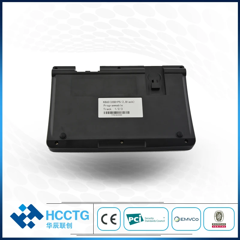PS/2 + USB двухинтерфейсная мембрана 60 клавиш программирования POS клавиатуры с MSR