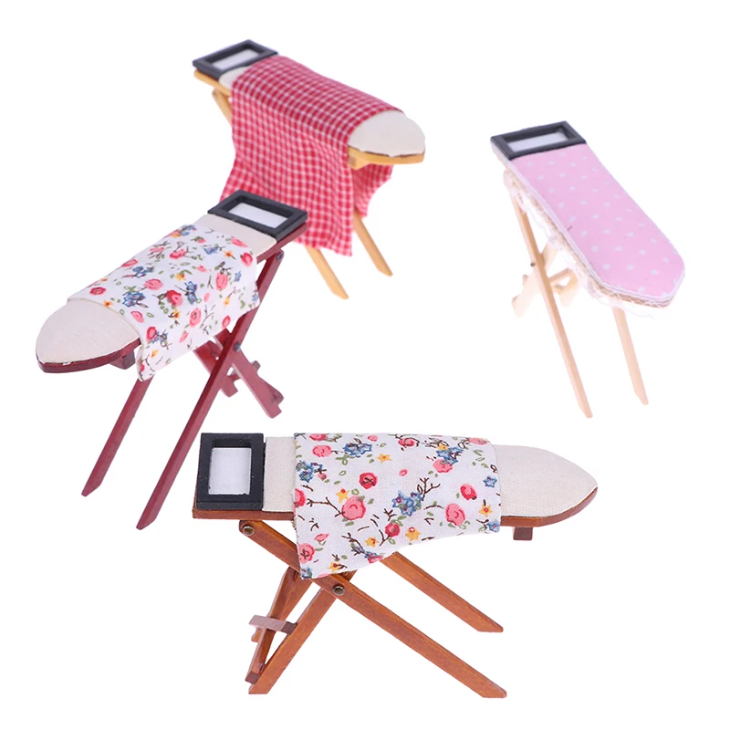 Весы 1:12 кукольный домик миниатюрная гладильная доска или железный мебель