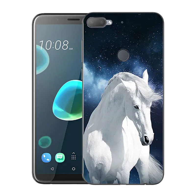 6.0&quot for HTC Desire 12 Plus Shell Current Printed Soft TPU 12+ Ultra Thin Silicone Back Cover D12+ | Мобильные телефоны и