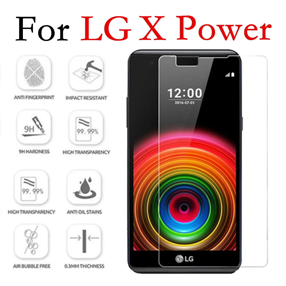 Защитное стекло для LG X power Защитное стекло для экрана X power 2 3 X power 2 9H Glas Закаленное стекло пленка Verre Tremp