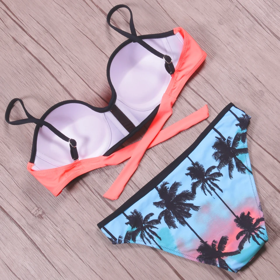 Новинка 2019 пикантное Сетчатое бикини TCBSG купальник пуш ап женский летние пляжные