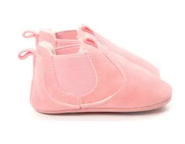 pink ROMIRUS/Детские Зимние ботильоны; коллекция года; зимние теплые детские мокасины; модная искусственная кожа под леопарда; детская обувь на резиновой подошве - Цвет: pink