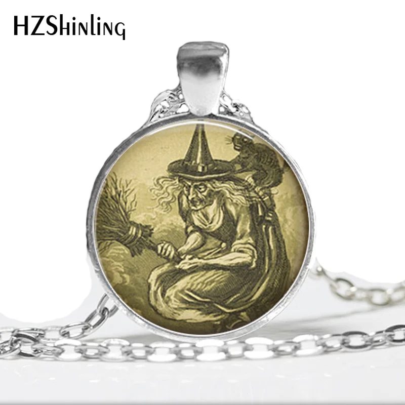 Женское ожерелье с подвеской в виде вызывающего вида|halloween necklace|witch necklacegifts for women |
