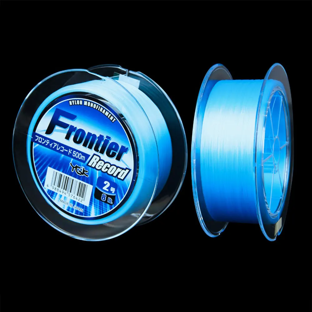 Нейлоновая Леска YGK Frontier 100% оригинал 500 м для приманки рыбалки высокого качества
