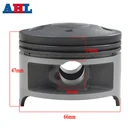 Комплект поршневых колец для мотоцикла, диаметр отверстия 66 мм, 66,25 мм, 66,5 мм, 67 мм, для Suzuki DR200, 42A, SP200, DF200, DR200SE, DR200S, RV200, VanVan