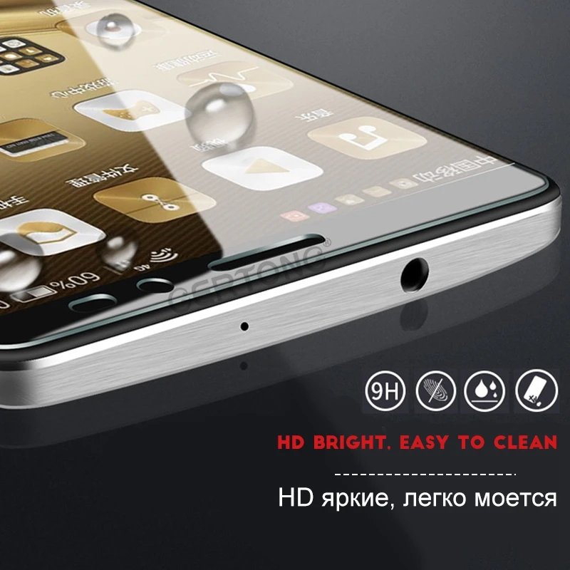 Прозрачная защитная пленка для экрана для huawei P9 Lite P8 Lite P10 Plus Y6 II, закаленное стекло для Honor 4C Pro 6 7, защитная пленка