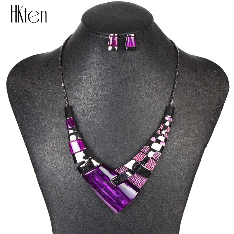 MS20101 модные комплекты ювелирных изделий яркие цвета высококачественное женское