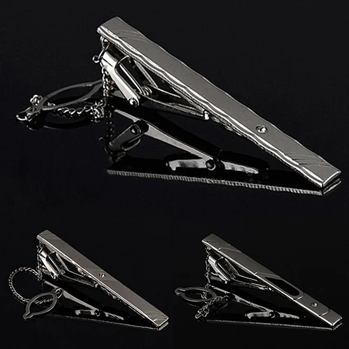 Мульти Стили джентльмен металлический простой Галстук Зажим бар шпилька