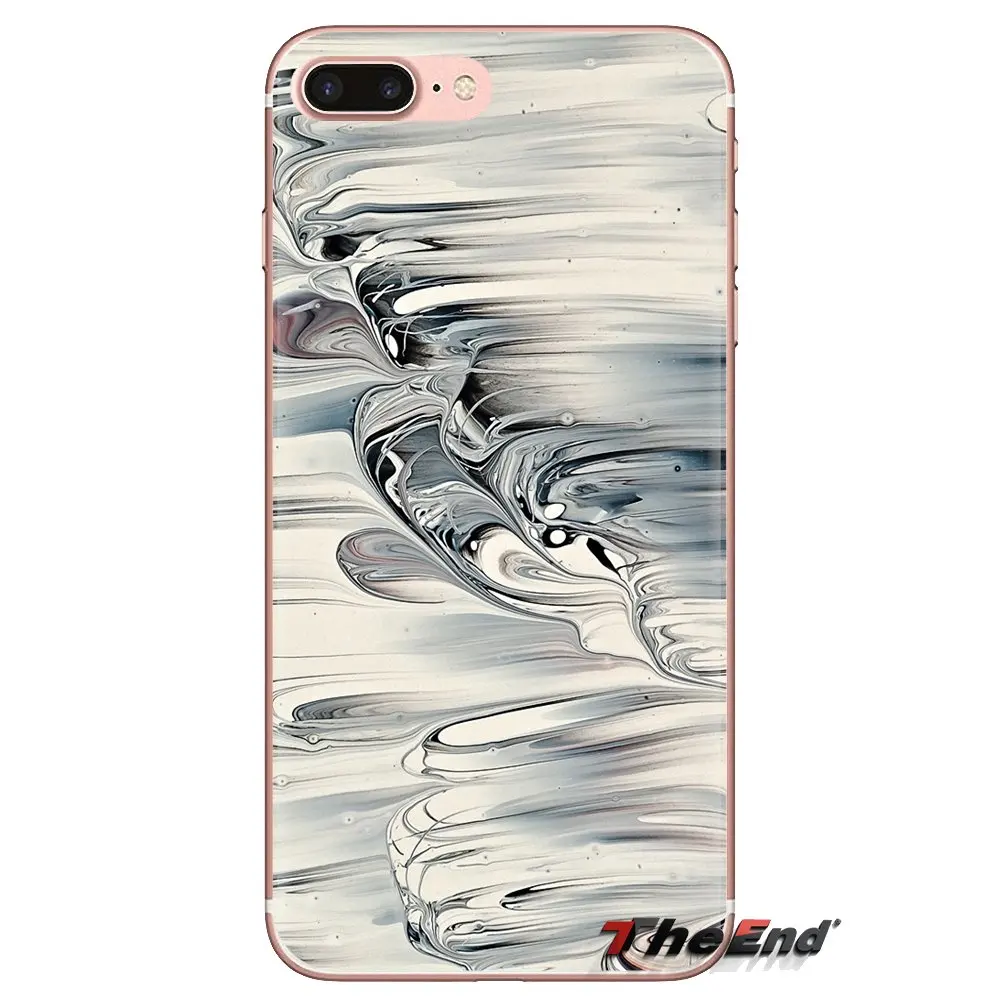 Мраморная Бумага текстуры мягкие прозрачные чехлы для iPod Touch Apple iPhone 4 4S 5 5S SE 5C 6 6S 7 8