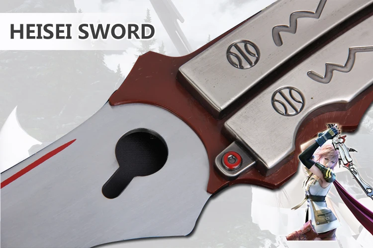 Косплей Final Fantasy Катана аниме настоящая сталь меч ручной работы оружие | Дом и сад