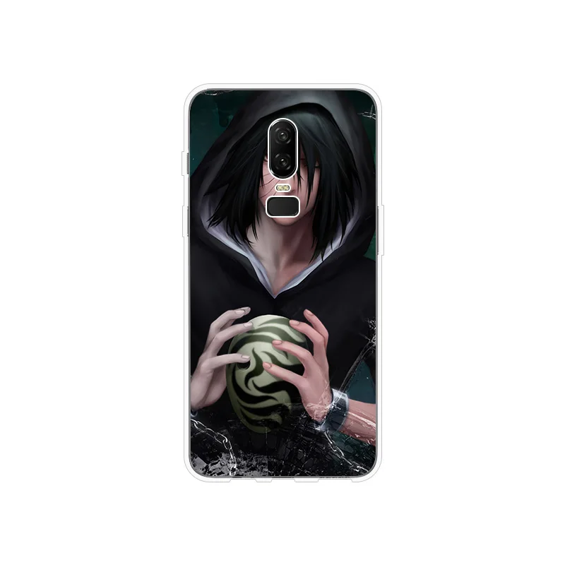 Uzumaki Naruto Patterned Silicone Case For OnePlus 5 5T 6 6T Soft Cover Shell Couqe T Phone |