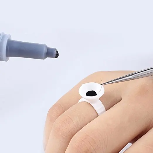 100 шт. держатель для накладных ресниц с кристаллами | Красота и здоровье