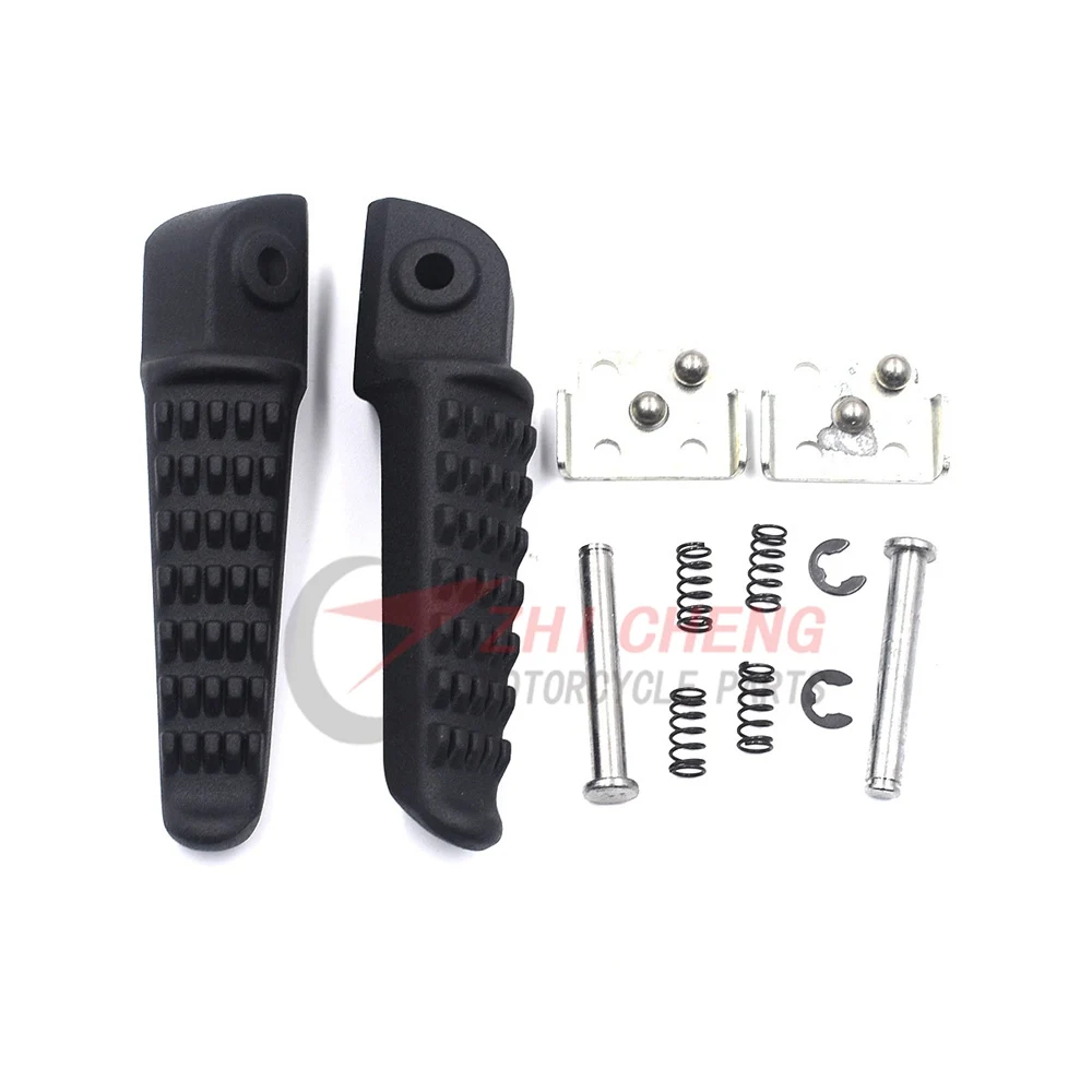 Rear Мотоциклетные Передние Задние подножки для Kawasaki Ninja 250 Z750 Z800 Z1000 ER6F ER6N ZX-6R 636 ZX-9R ZX-10R ZX-12R ZX-14R - Цвет: Rear