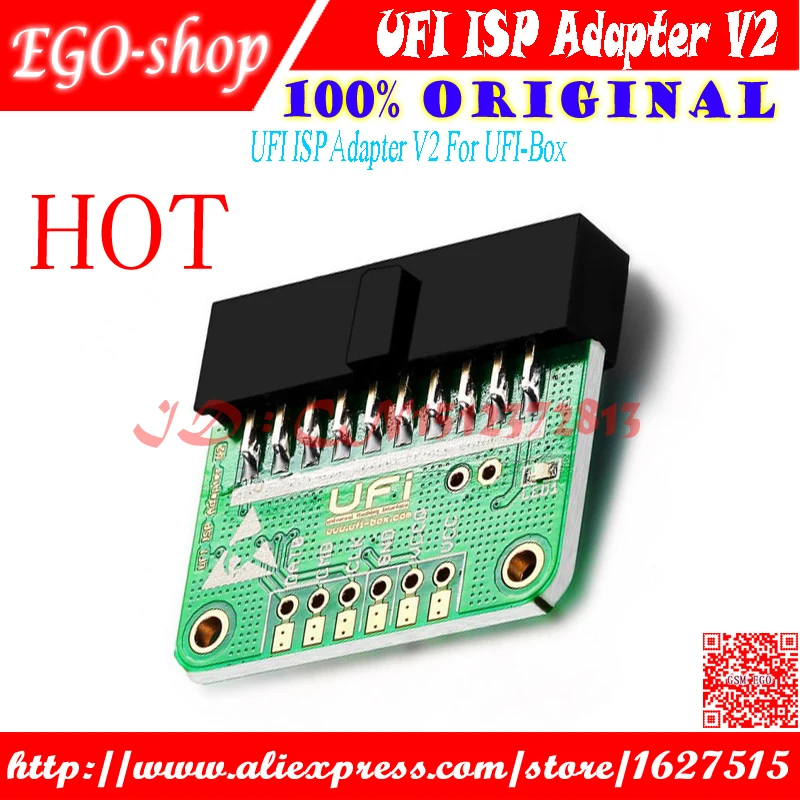 Gsmjustoncct UFI ISP адаптер V2/для Box box|Детали устройств связи| |