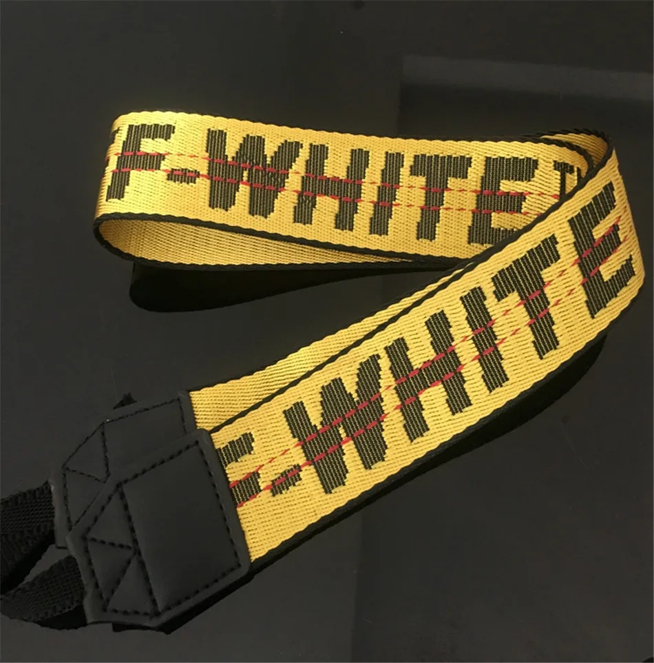Waterlowrie Off White неопрен ремешок на шею для камеры желтый Canon Nikon Pentax sony фужи Олимпус