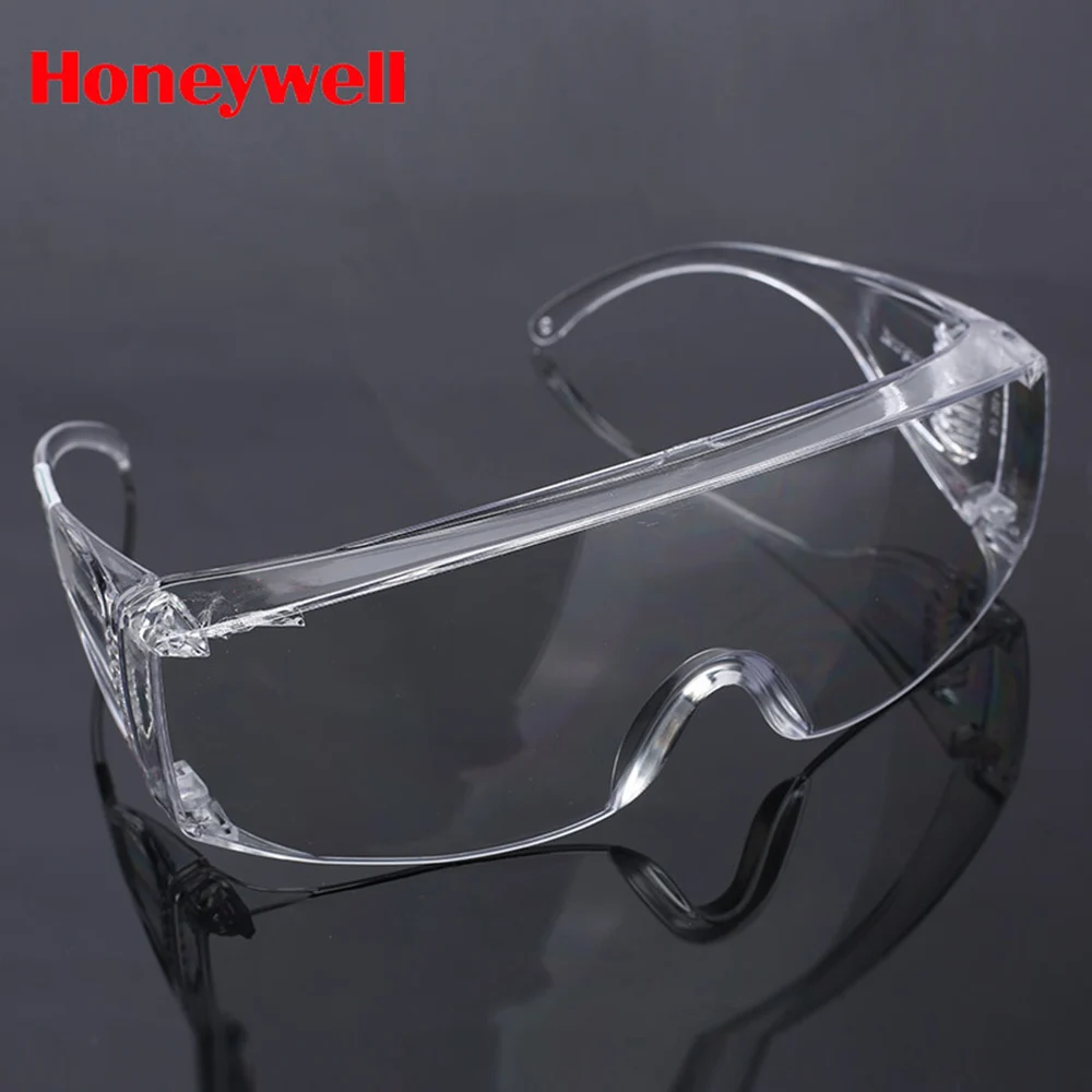 Honeywell защитные очки для глаз, очки из поликарбоната, анти-ударные, Анти-пыль, очки, фабрика, лаборатория, для работы на открытом воздухе, 100001