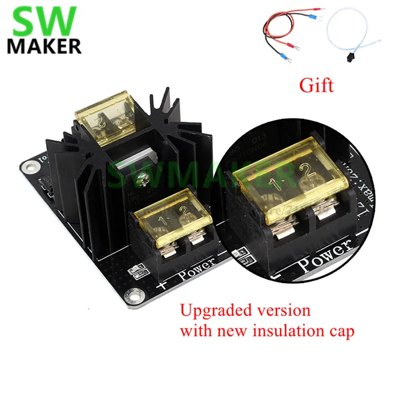 Модуль расширения питания 3D-принтера с дополнительной платформой подогревом