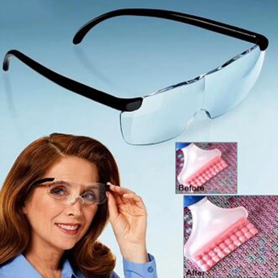 Diamond Painting Accessories Tools 160 Degree Magnifying Glasses Vision For Old Man Unisex Reading Glass Lightweight