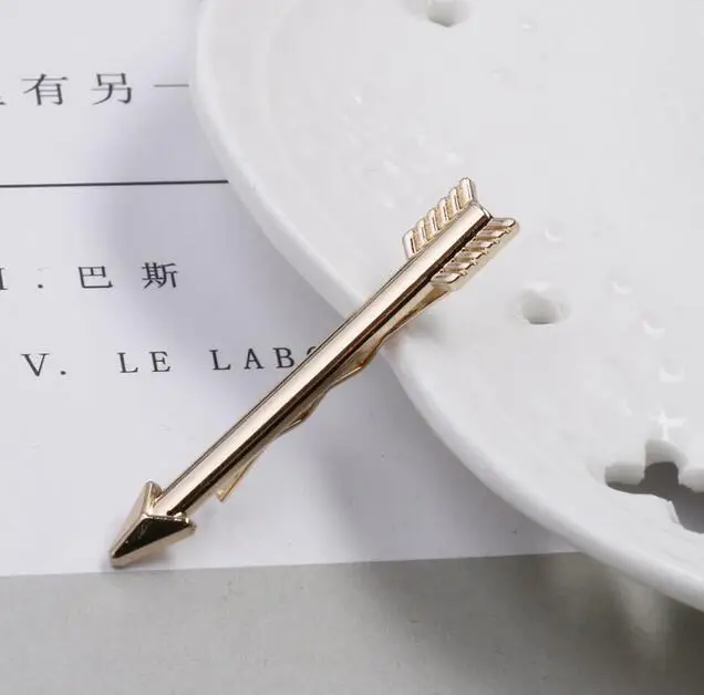 6 стилей зажим для галстука пуля перо очки якорь усы Ключ форма металлический