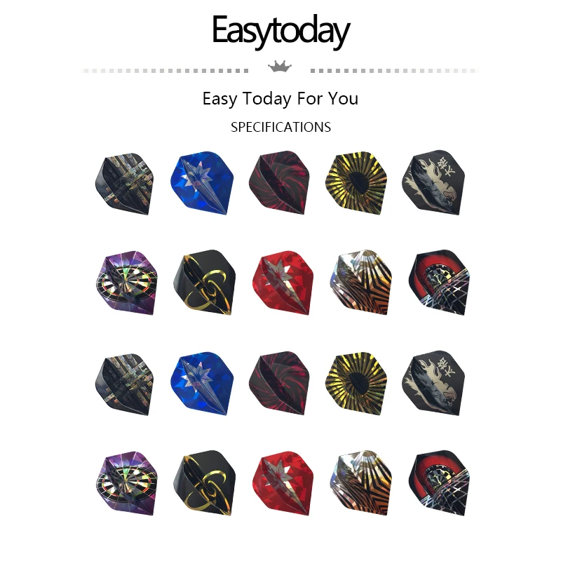 Easytoday 30 шт./компл. профессиональные аксессуары набор для Дротика s полетов 10