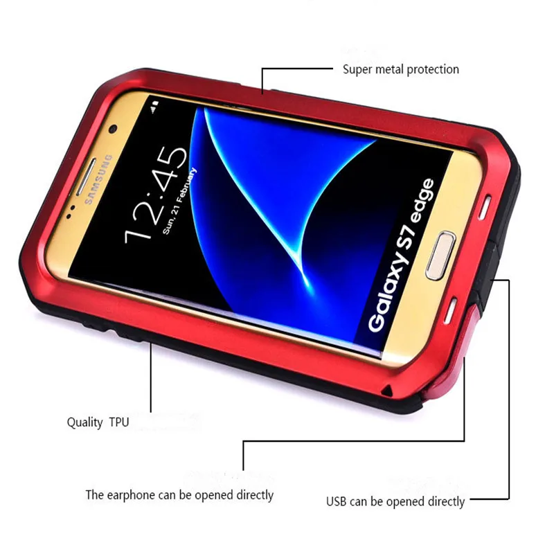 Противоударный чехол для Samsung galaxy S21 S20 S10 S9 S8Plus Note 20 10 9 8 из закаленного стекла |