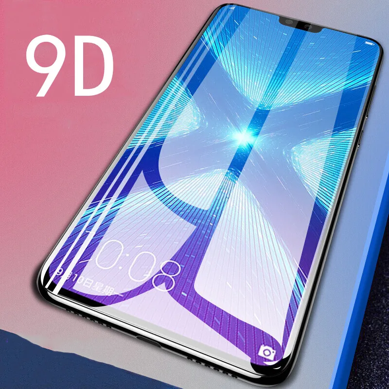9D полное защитное стекло экрана для Huawei Y6 Y5 Prime 2018 Honor 10 9 Lite 7A Pro 8X 8C P Smart 2019 защитная
