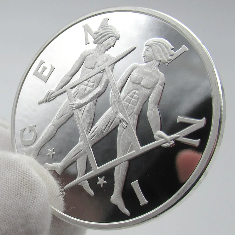 Серебряная Памятная монета Созвездие близнецов новая версия США памятные медали