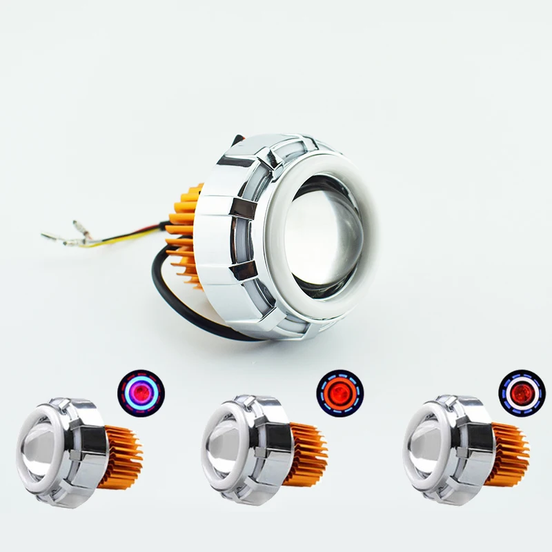 12v 15w мотоциклетный головной светильник светодиодный лампочка 6500K 1800LM мото
