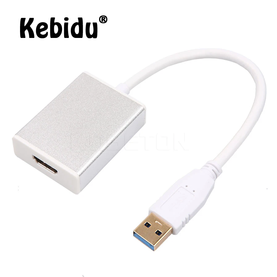 Kebidu USB 3 0 к HDMI кабель HD 1080P конвертер мульти дисплей графический адаптер для ПК ТВ