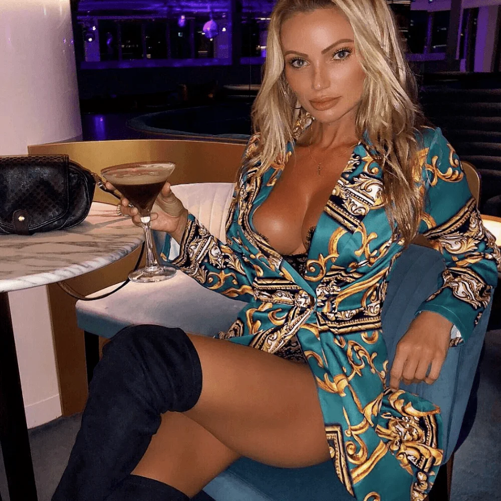 Yesexy 2019 женское сексуальное пальто с длинным рукавом и открытым стежком уличное