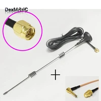 3g antenna 5dbi 800 2170 mhz magnetic base 3m extension cable sma male sma female connector to ms156 male connector rg316 cable