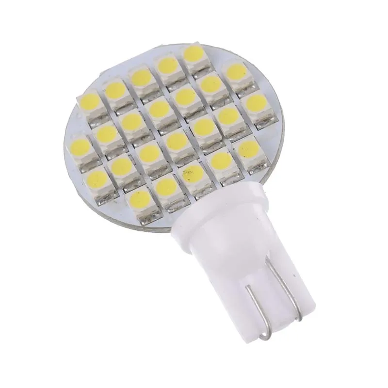W5E светодиодный T10 194 168 подсветка для салона автомобиля 1210 3528 24SMD чтения