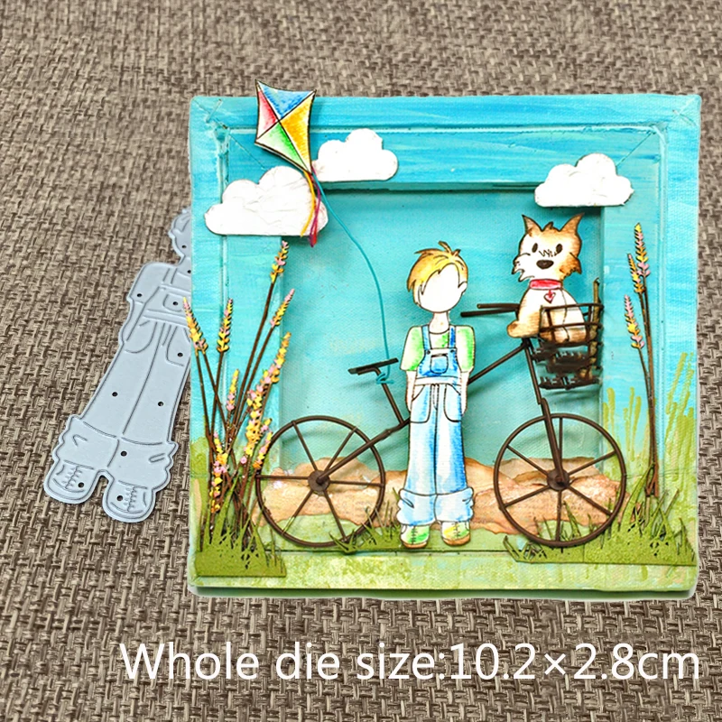 Металлические Вырубные штампы XLDesign красивый Скрапбукинг с коротким рукавом для