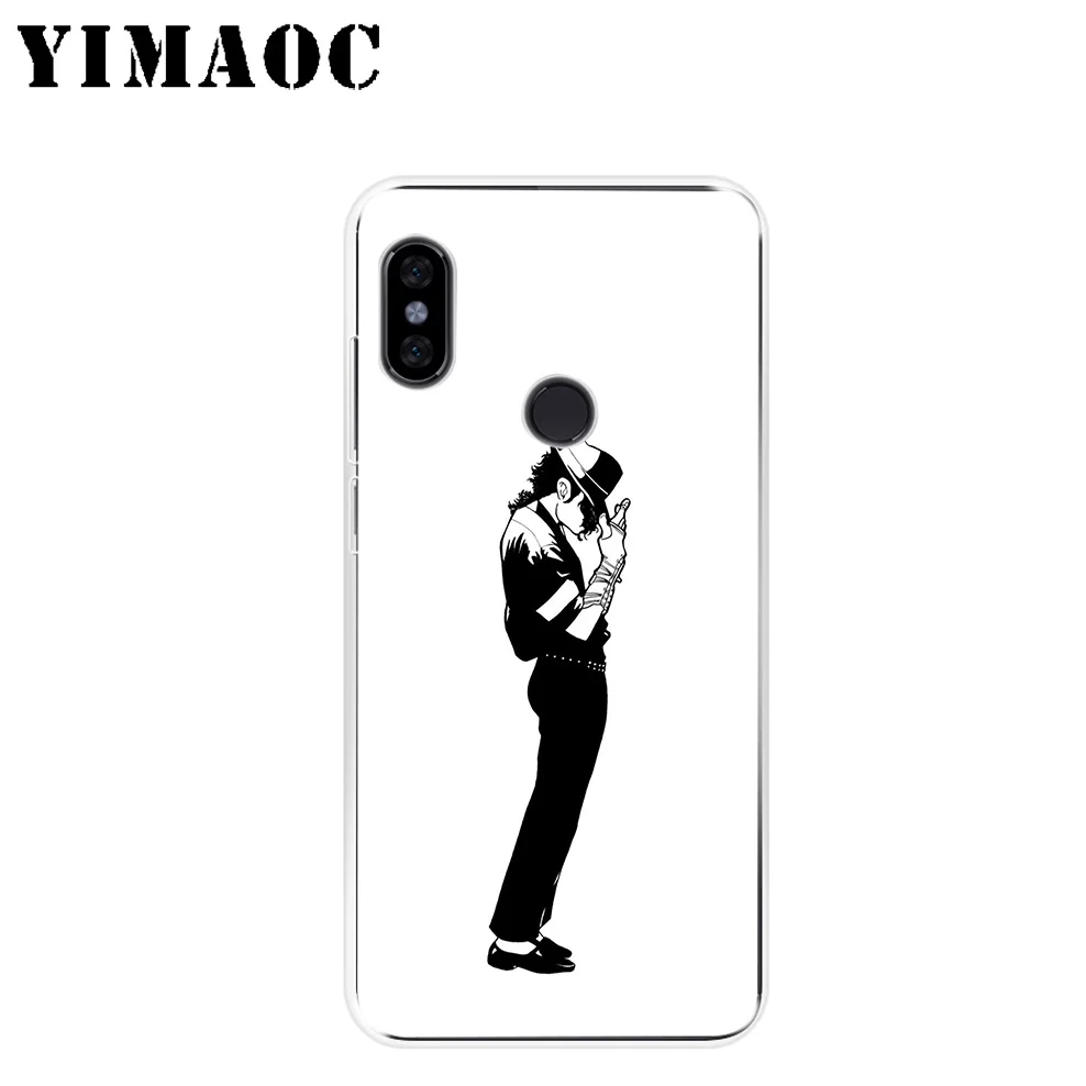 Мягкий силиконовый чехол YIMAOC с Майклом Джексоном для Xiaomi Redmi 6 6A 5A 5 S2 Puls Note 8 7 4X4 4A Pro