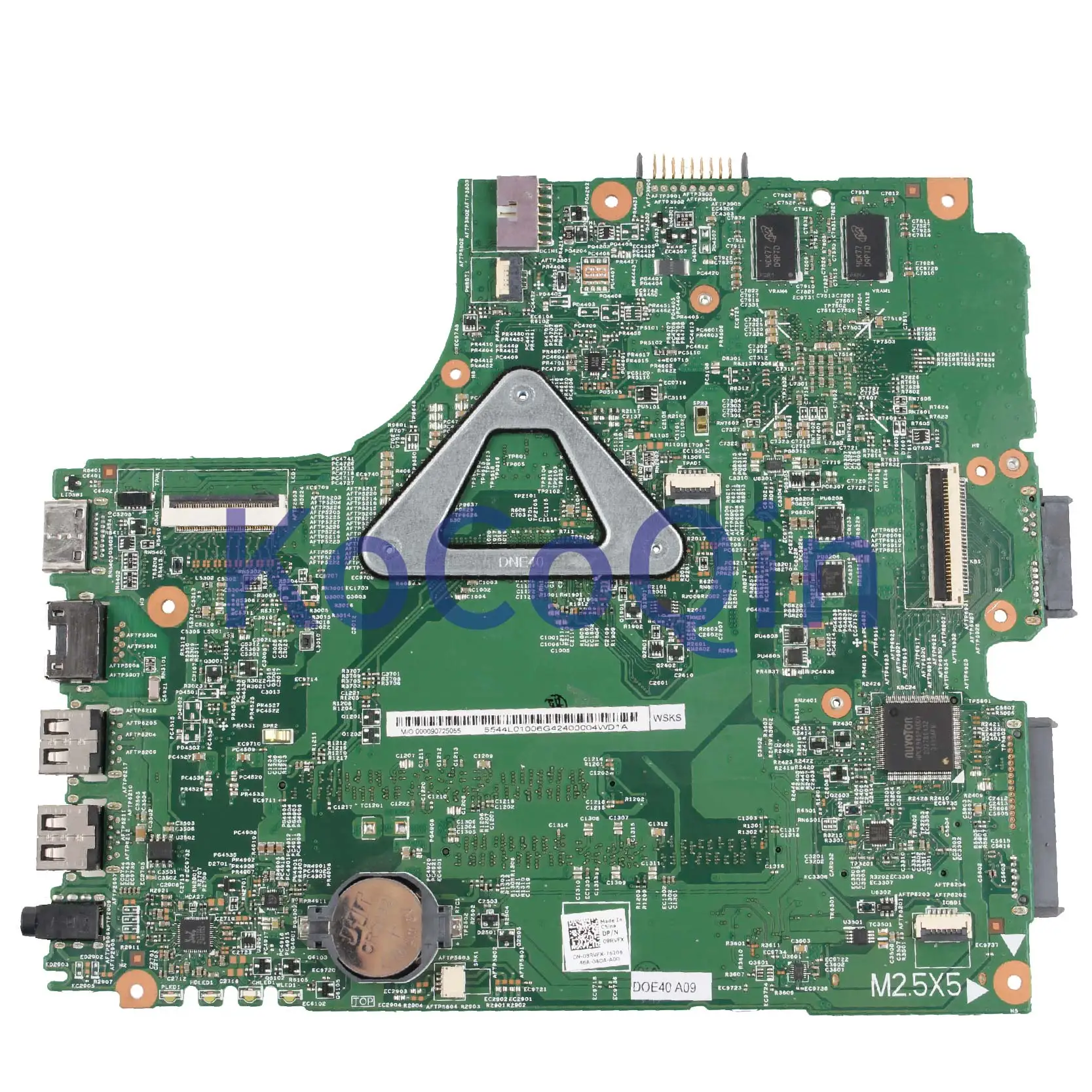 KoCoQin материнская плата для ноутбука DELL Inspiron 14R 3437 5437 I3 4010U CN 08RVFX 12314 1 SR16Q N14M GE S