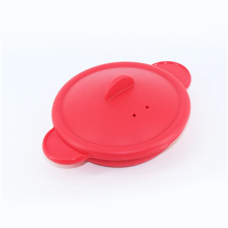 Многофункциональный красный Силиконовый паровой отпариватель с вентиляционным