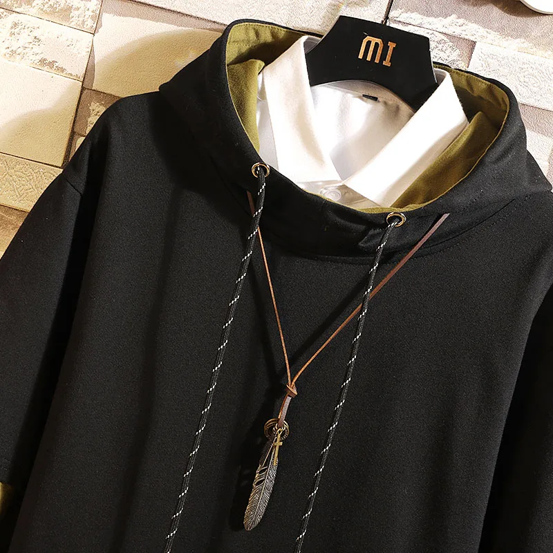 Мужские толстовки 2019 весна осень новый большой размер Повседневный СВОБОДНЫЙ