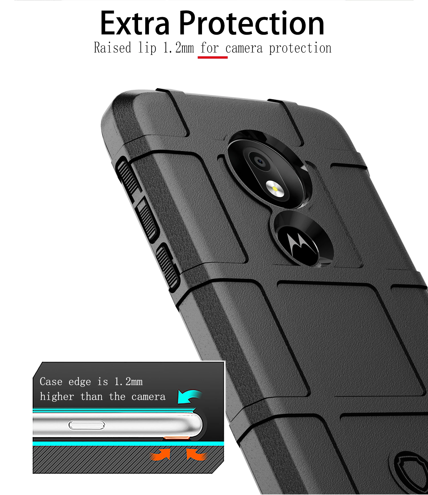 Силикон из углеродного волокна чехол для телефона Motorola Moto G7 power EU 6 2 дюймов