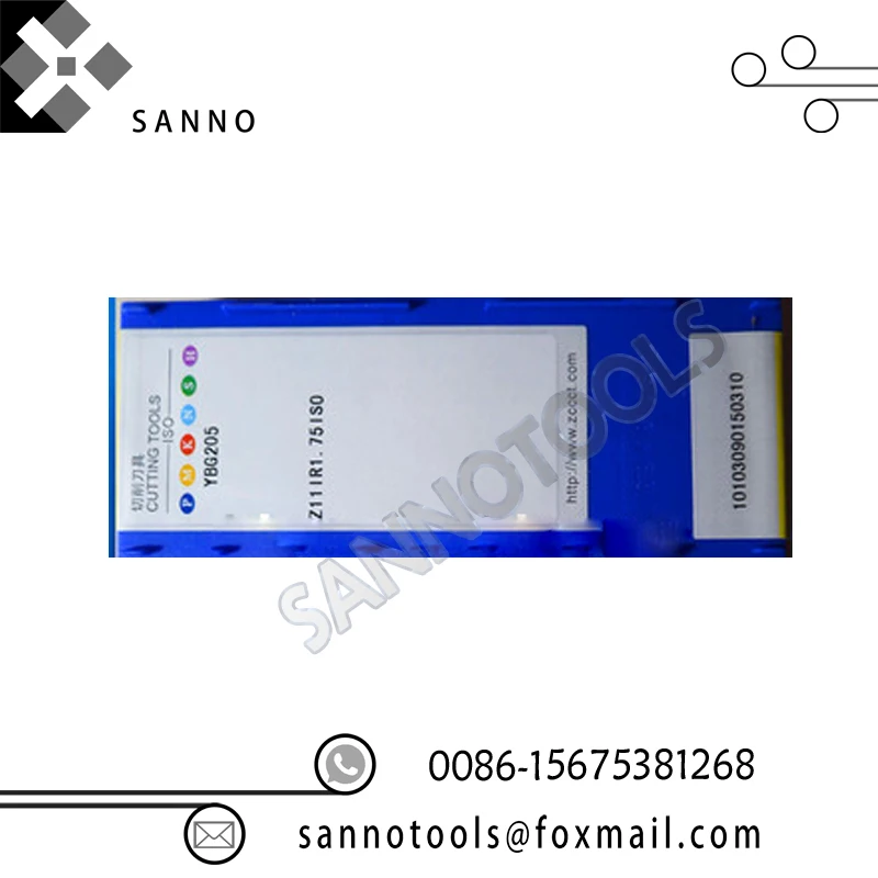 Бесплатная доставка! 10 шт./партия карбидные резьбовые вставки для ЧПУ YBG205