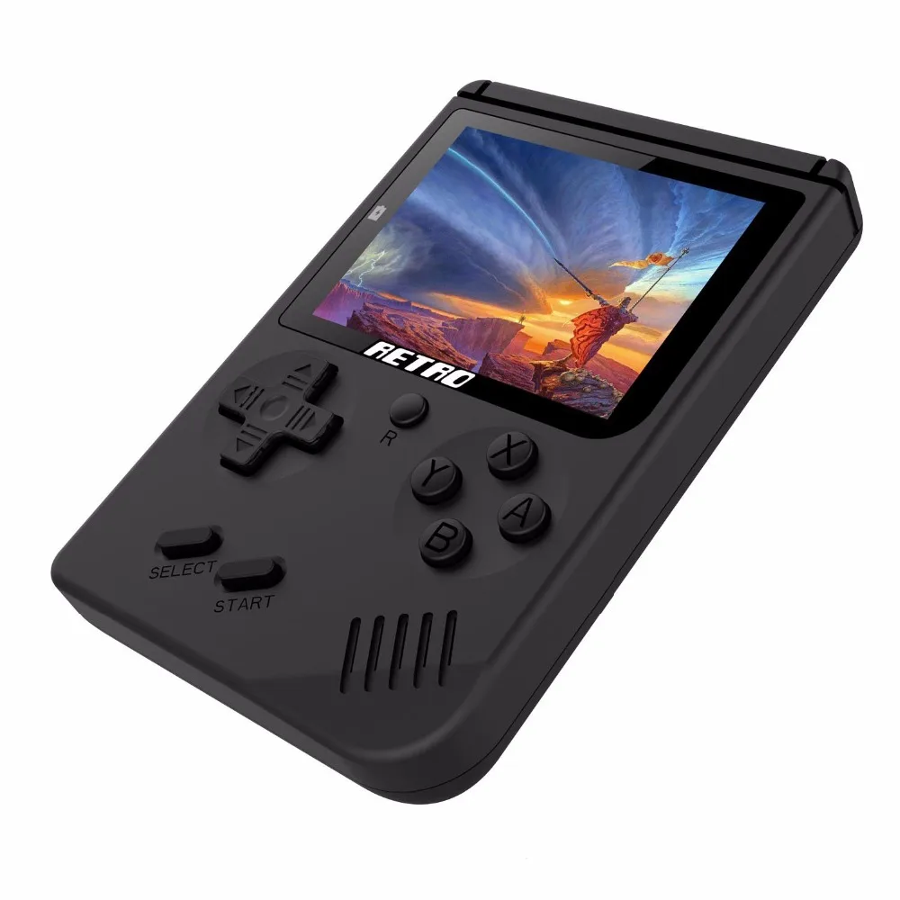 Белый coolbaby RS 6A Портативный мини портативные игровые консоли подарок 8Bit 3 0 дюймов