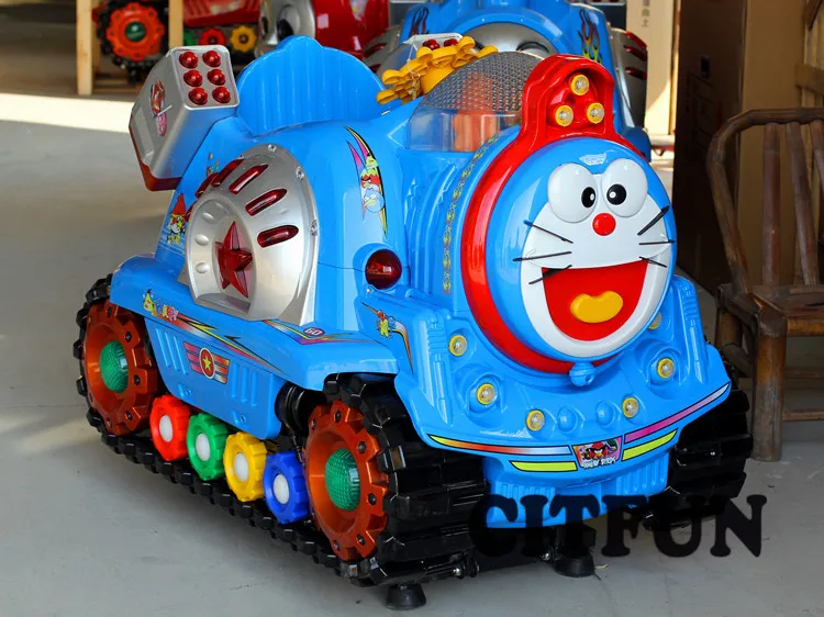 Горячая продажа Doraemon автомобиль монета управляемая детская езда для продажи CIT