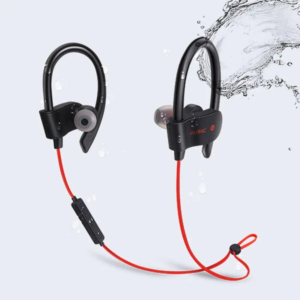 Модные водостойкие шумоподавляющие Bluetooth 4 1 наушники 8g тренировки повседневные