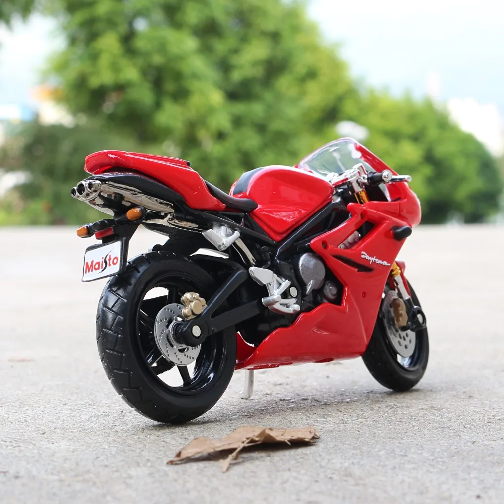 1:18 весы Maisto Triumph DAYTONA 675 гоночные автомобили для мотоцикла мини модели автомобилей