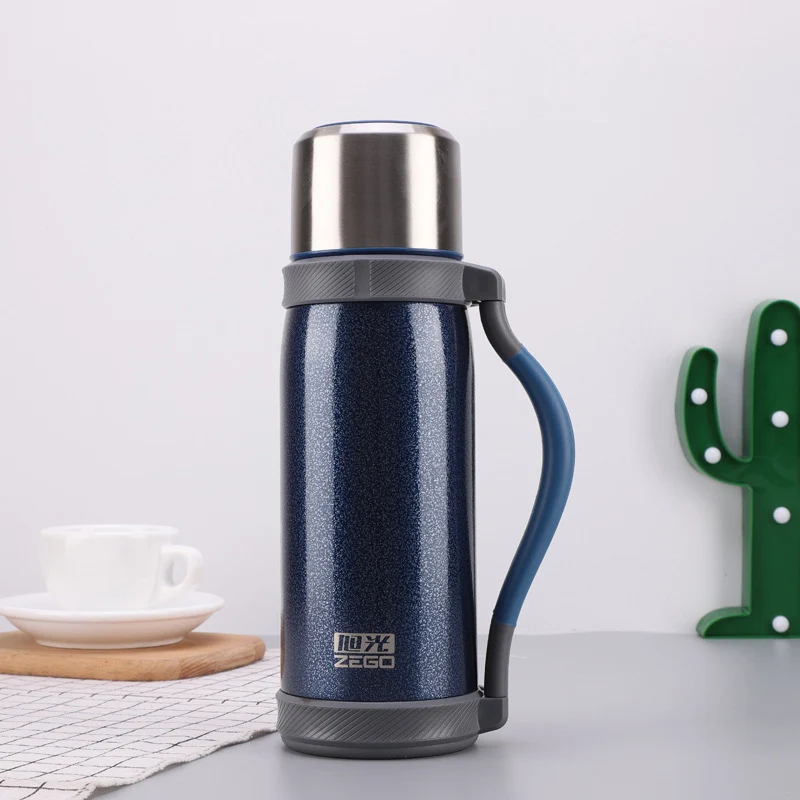 Bear Leader/1200 мл Нержавеющая сталь вакуумная Термокружка для отдыха на открытом