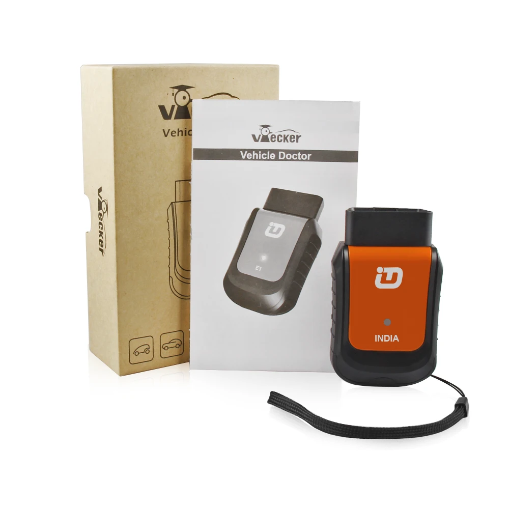 VPECKER E1 Индия OBD2 автомобильный сканер для Tata Mahindra Maruti Автоматическая полная